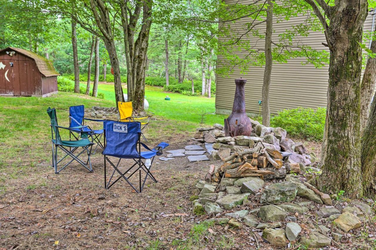 Serene Long Pond Home With Game Room And Beach Access! Exterior photo