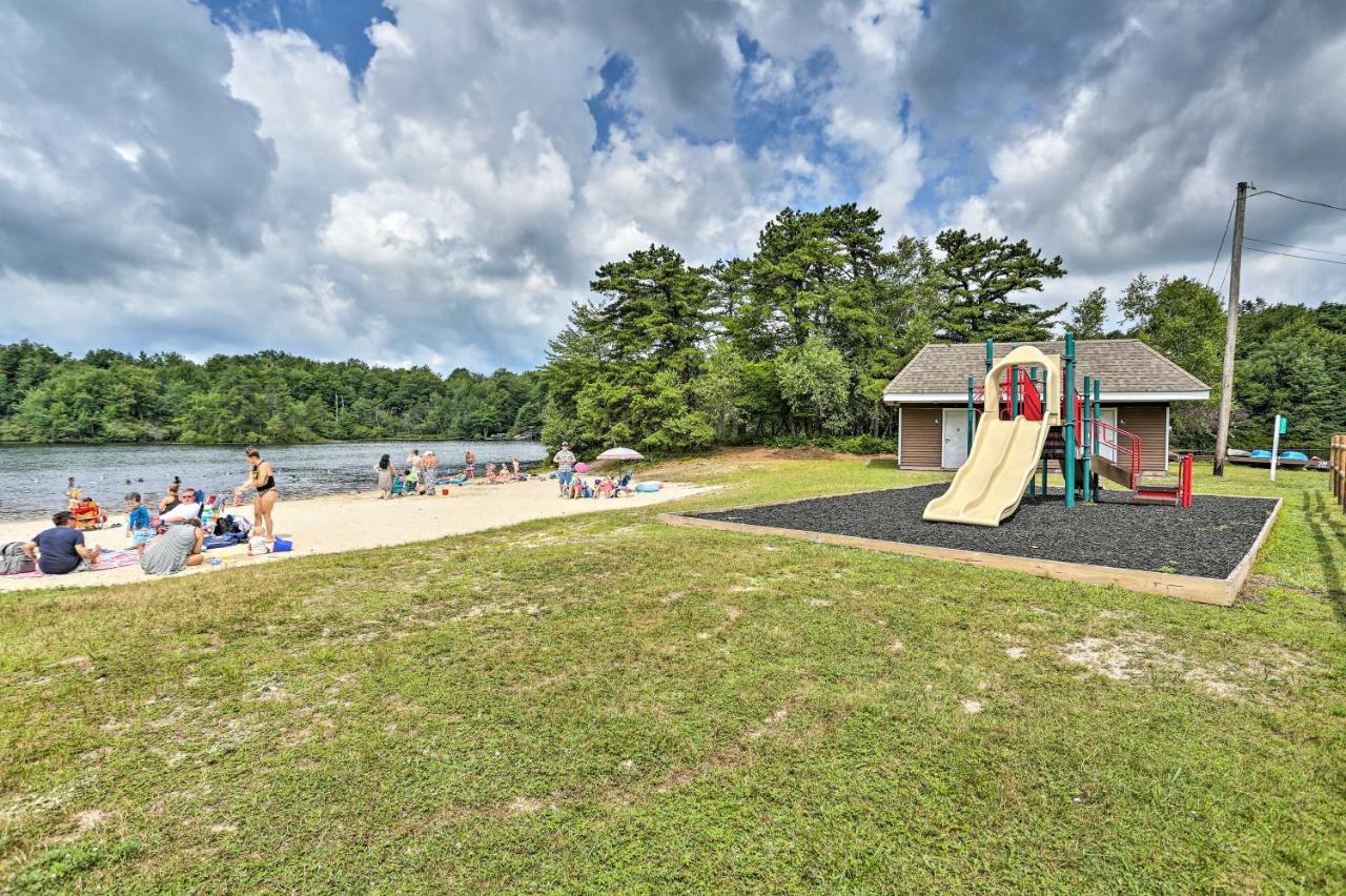 Serene Long Pond Home With Game Room And Beach Access! Exterior photo